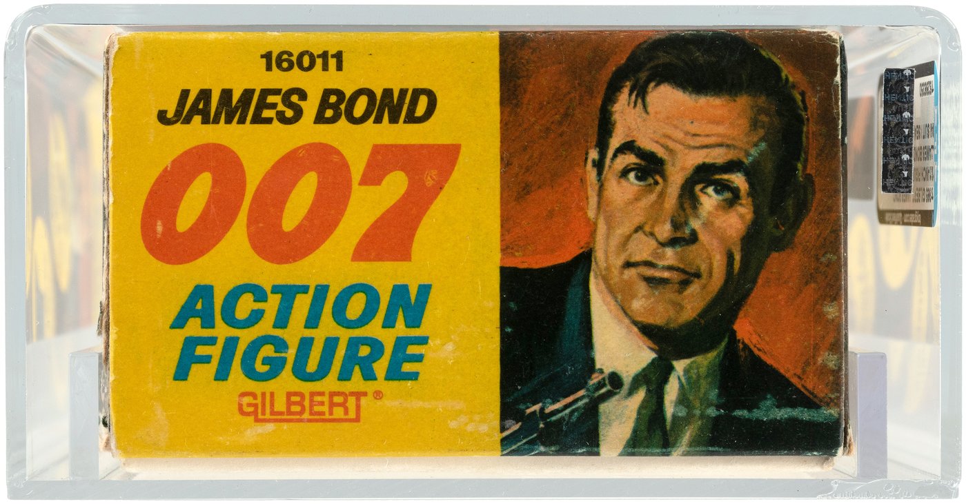 FIGURINE GILBERT 1965 BOND 007 MISTER "M" 
