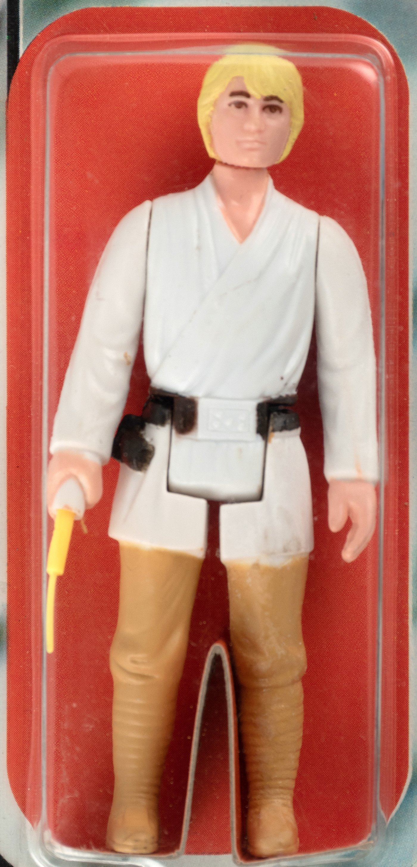 Star Wars Luke Skywalker Small Fan With Candy Unopened 