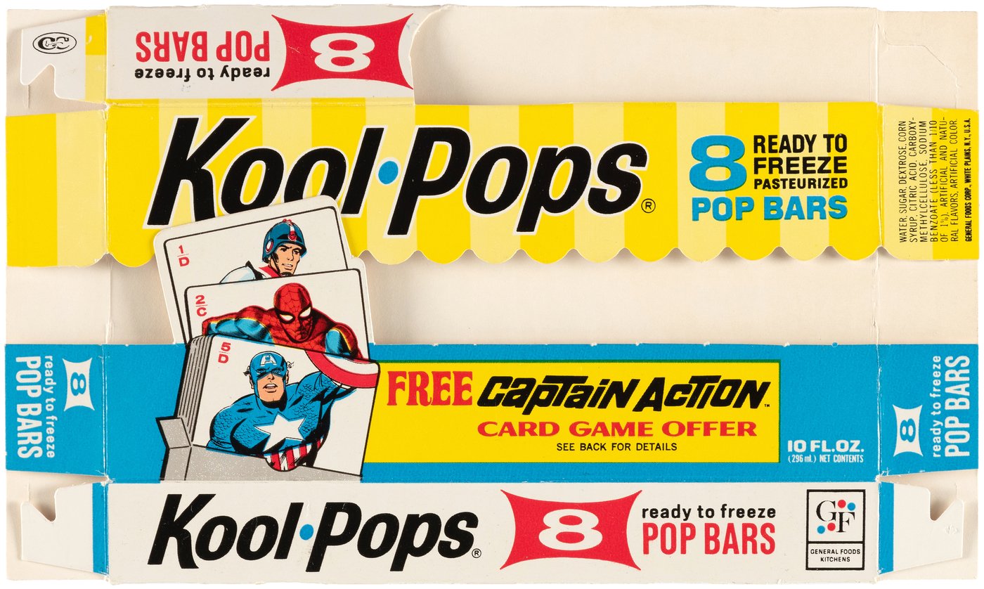 hake-s-rare-captain-action-kool-pops-box-and-mail-away-card-game-set