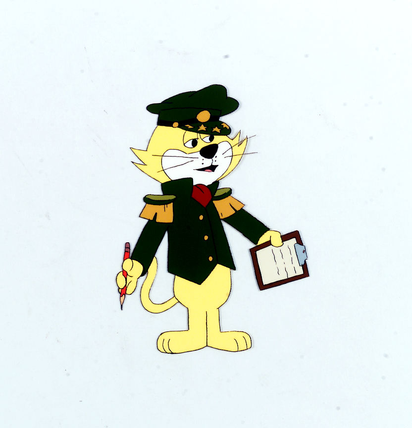 celle format oversøisk Hake's - "TOP CAT AND THE BEVERLY HILLS CATS" HANNA-BARBERA CEL.