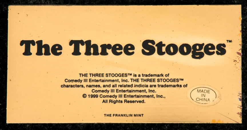 Hake's - THE THREE STOOGES STATUE FROM 