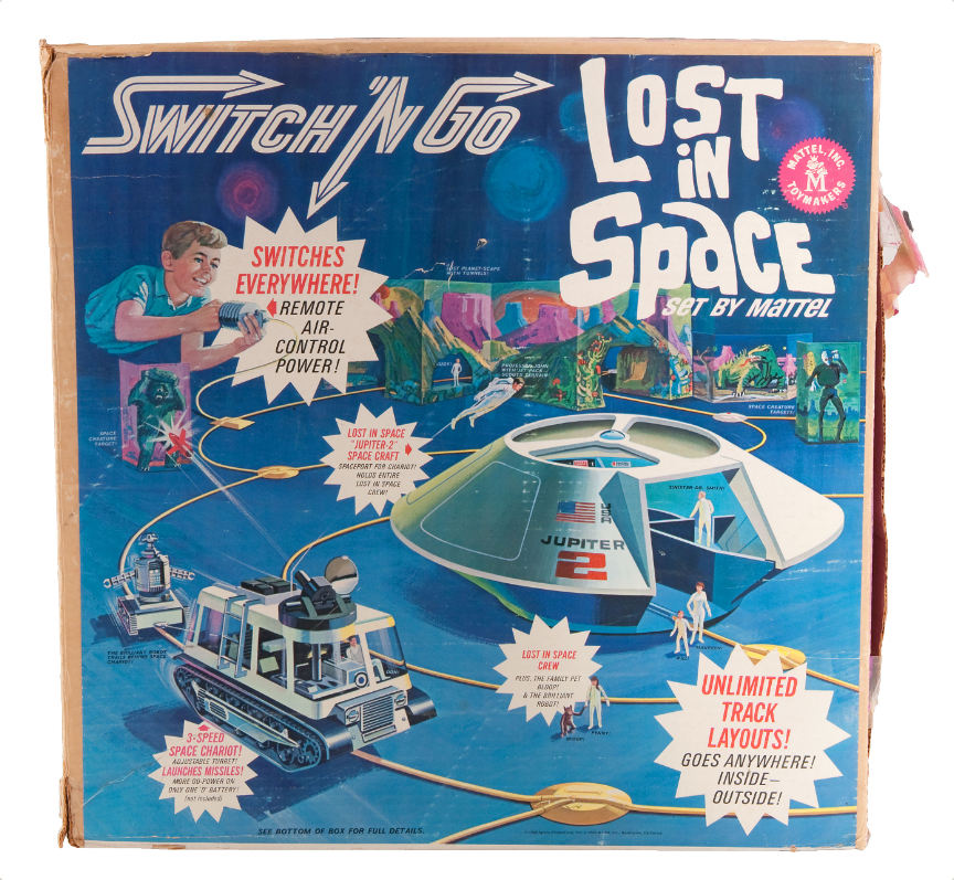 Chariot 2 Missile ONLY for Mattel Switch N Go Missile Lost in Space Chariot Playset 