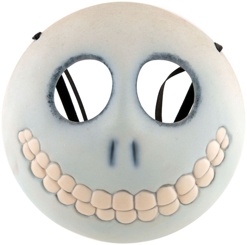 Barrel mask from the nightmare before Christmas