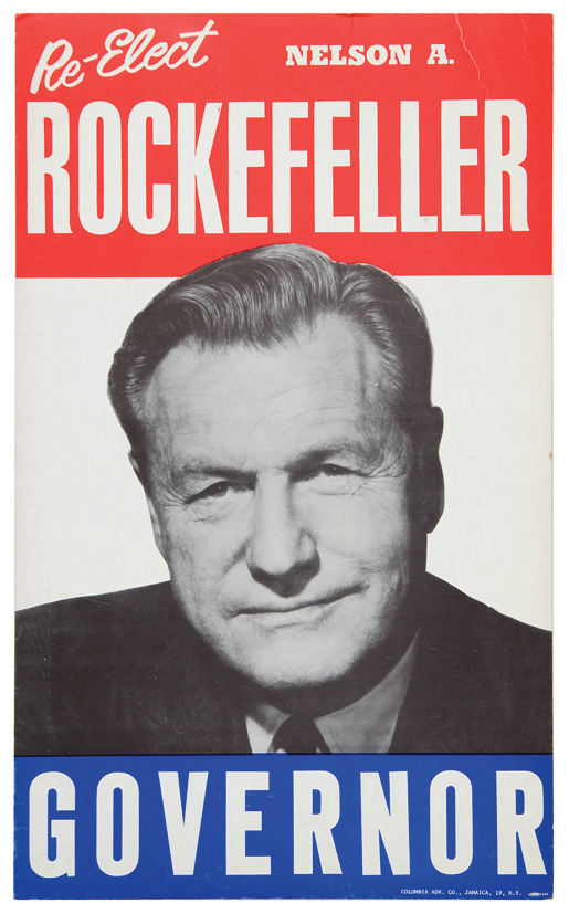Rockefeller For President Campaign Poster 