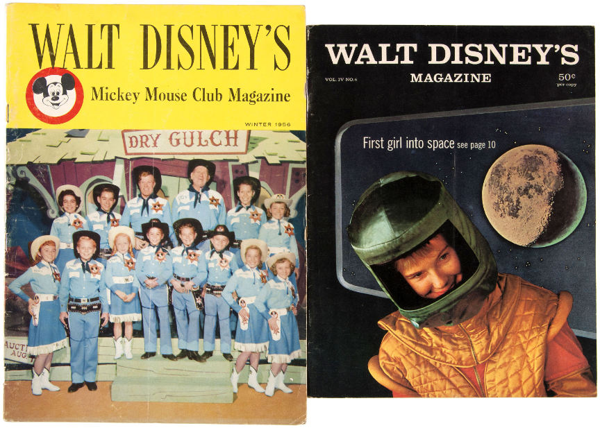 Walt Disney's Mickey Mouse Club Magazine Vol. 1 (1956) comic books