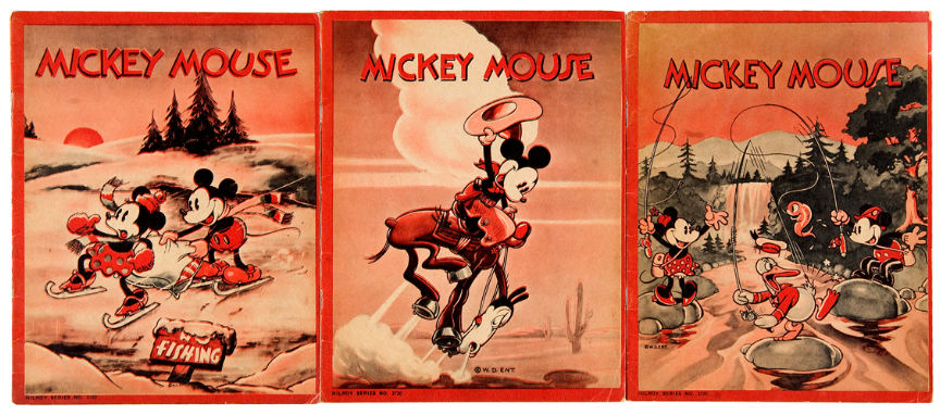 Hake's - “MICKEY MOUSE” COMPOSITION BOOKS.