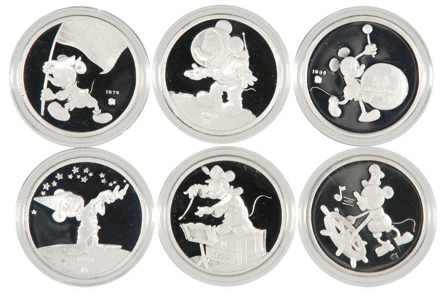 Hake's - “MICKEY SIXTY YEARS WITH YOU COMMEMORATIVE PROOF LIMITED 