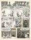 DRAG CARTOONS #41 THE ADVENTURES OF BULL O'FUZZ COMIC STORY ORIGINAL ART BY GILBERT SHELTON. Comic Art