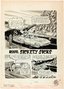 DRAG CARTOONS #1 ROUTE 66 SPOOF COMPLETE COMIC STORY ORIGINAL ART BY PETE MILLAR. Comic Art
