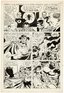 DYNAMO #2 PG 43 COMIC BOOK PAGE ORIGINAL ART BY MIKE SEKOWSKY. Comic Art
