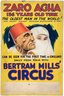 BERTRAM MILLS' CIRCUS - ZARO AGHA - THE OLDEST MAN IN THE WORLD CIRCUS POSTER ORIGINAL ART. Comic Art